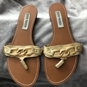 steve madden chain sandals